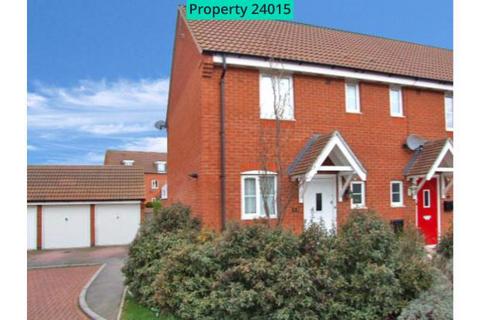 2 bedroom end of terrace house to rent, Hollowell Close, Rushden, NN10 0YY