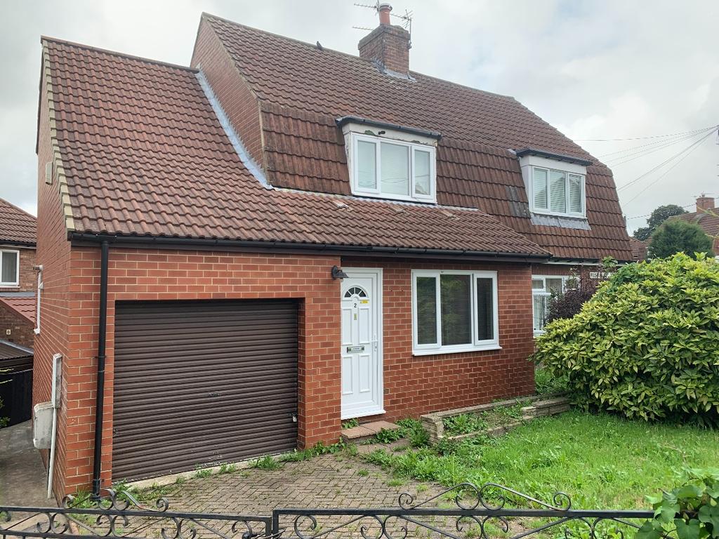 Ruskin Crescent, Thornley, Durham 2 bed semidetached house £550 pcm