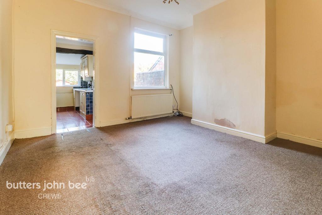 Badger Avenue, Crewe 2 bed terraced house £95,000