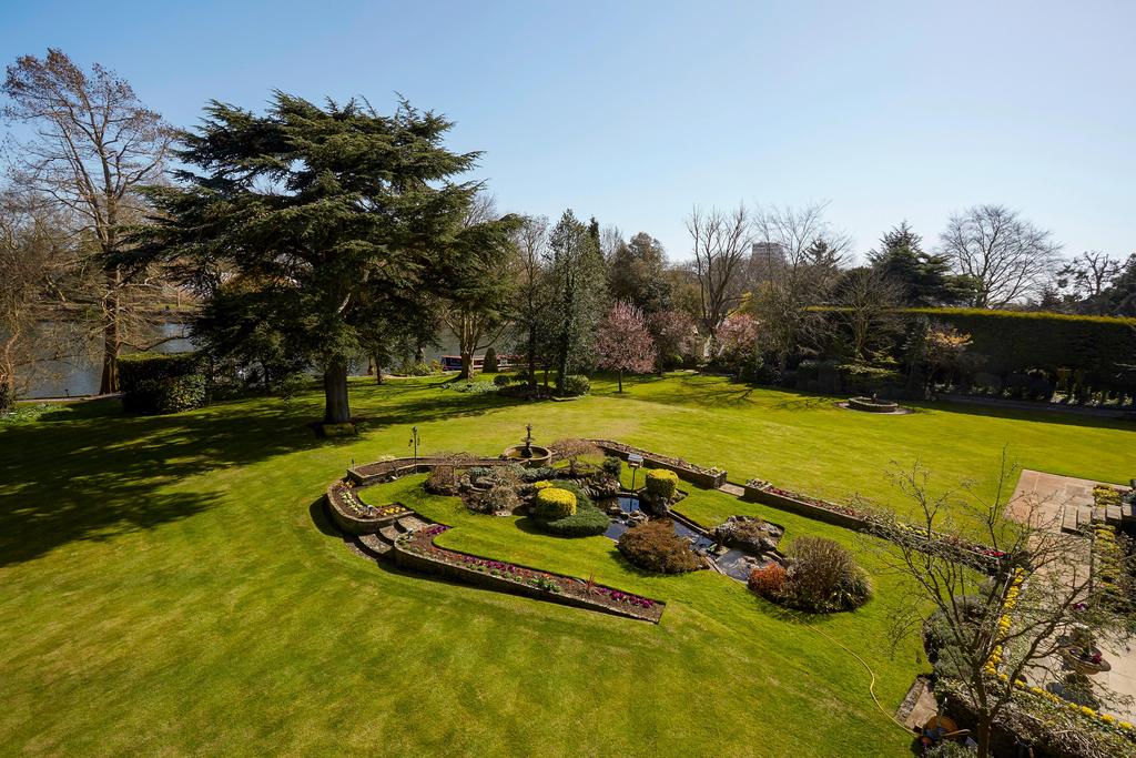 View over (part of) the rear gardens