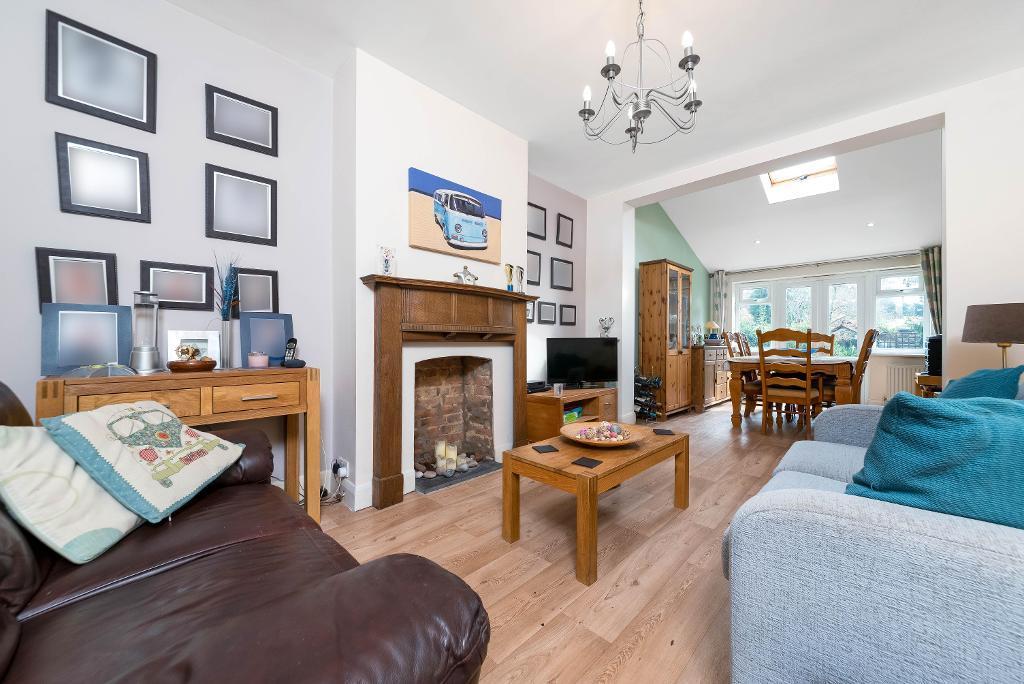 Extended rear reception room