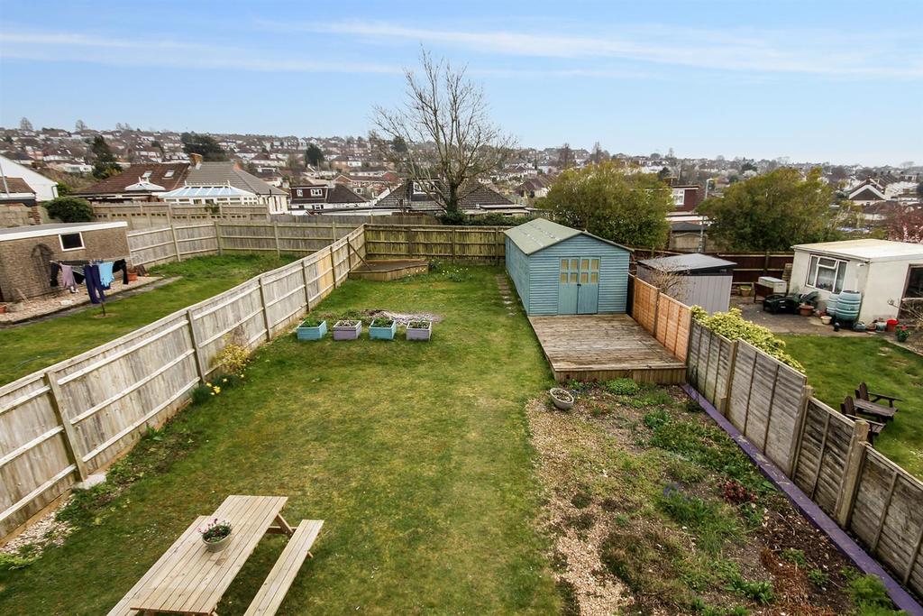South facing rear garden