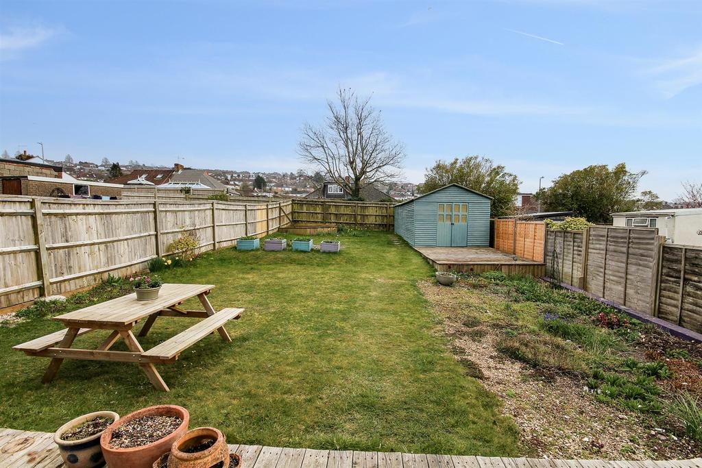 South facing rear garden