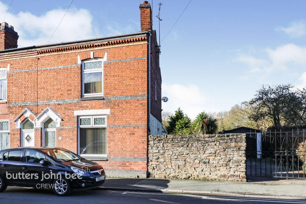 Alton Street, Crewe 2 bed end of terrace house £130,000