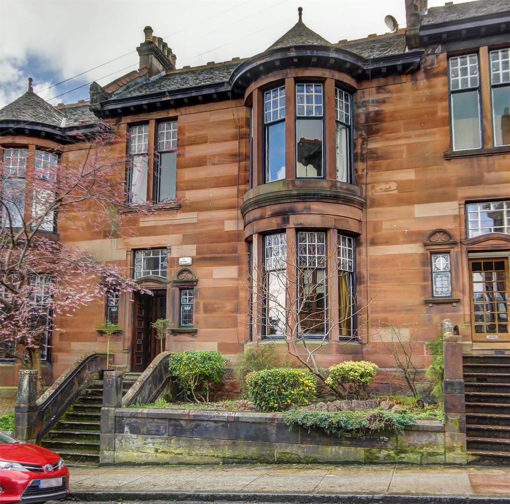 Sandstone house in Glasgow