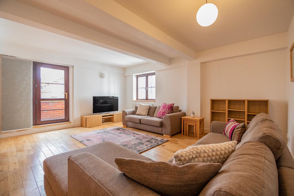 Open plan living area