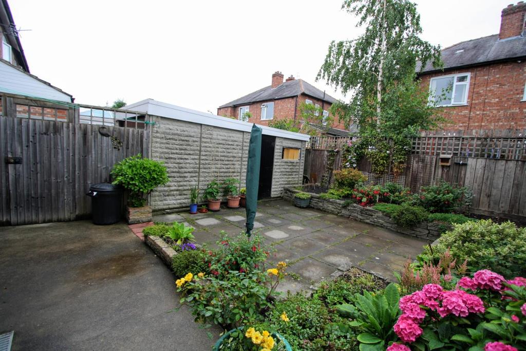 Rear garden