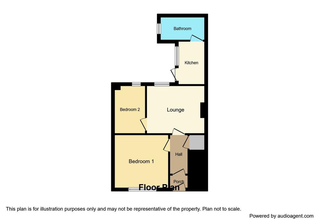 Dacre Street, Laygate, South Shields, Tyne and Wear, NE33 5QD 2 bed
