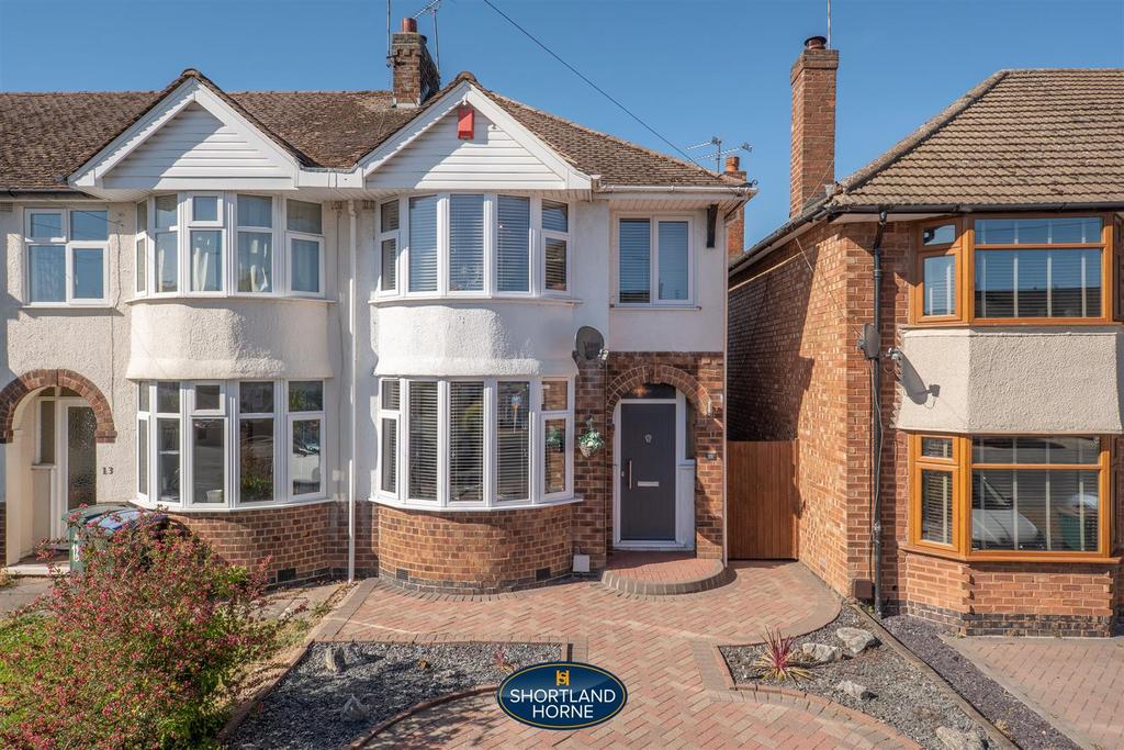Crossway Road, Finham, Coventry 3 bed end of terrace house £295,000
