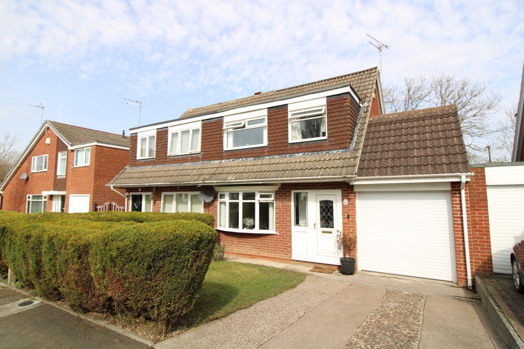Englefield Close, Kingston Park, Newcastle Upon Tyne 3 bed semi