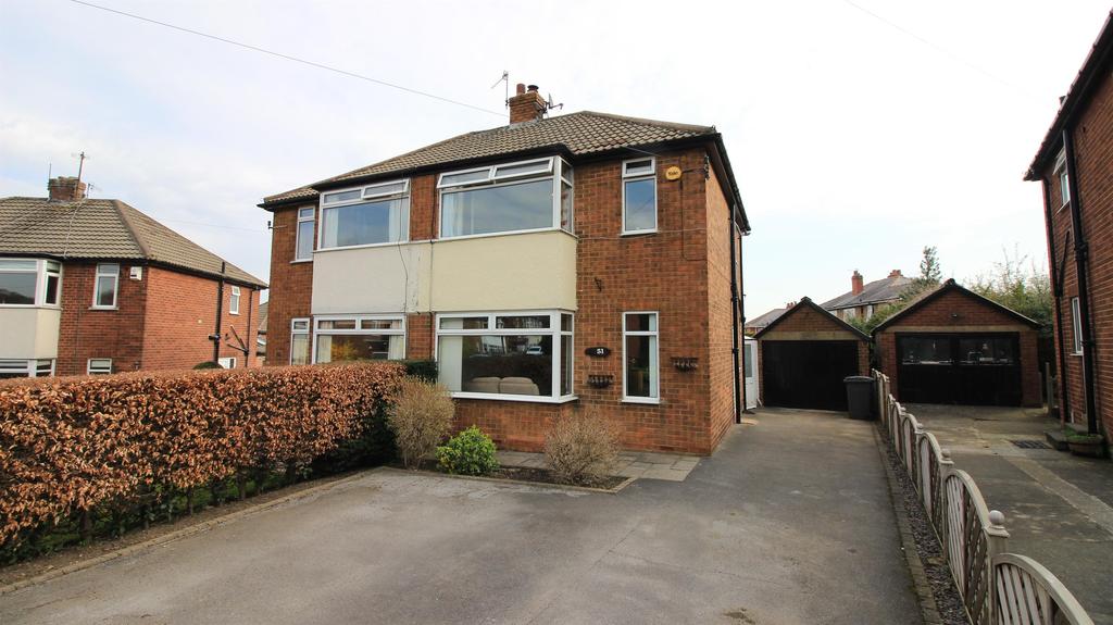 Milner Bank, Otley, LS21 3 bed semidetached house £267,500