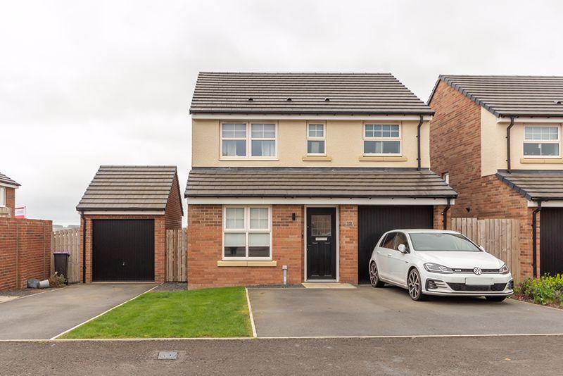 Mercers Way, Swordy Park, Alnwick 3 bed detached house £235,000