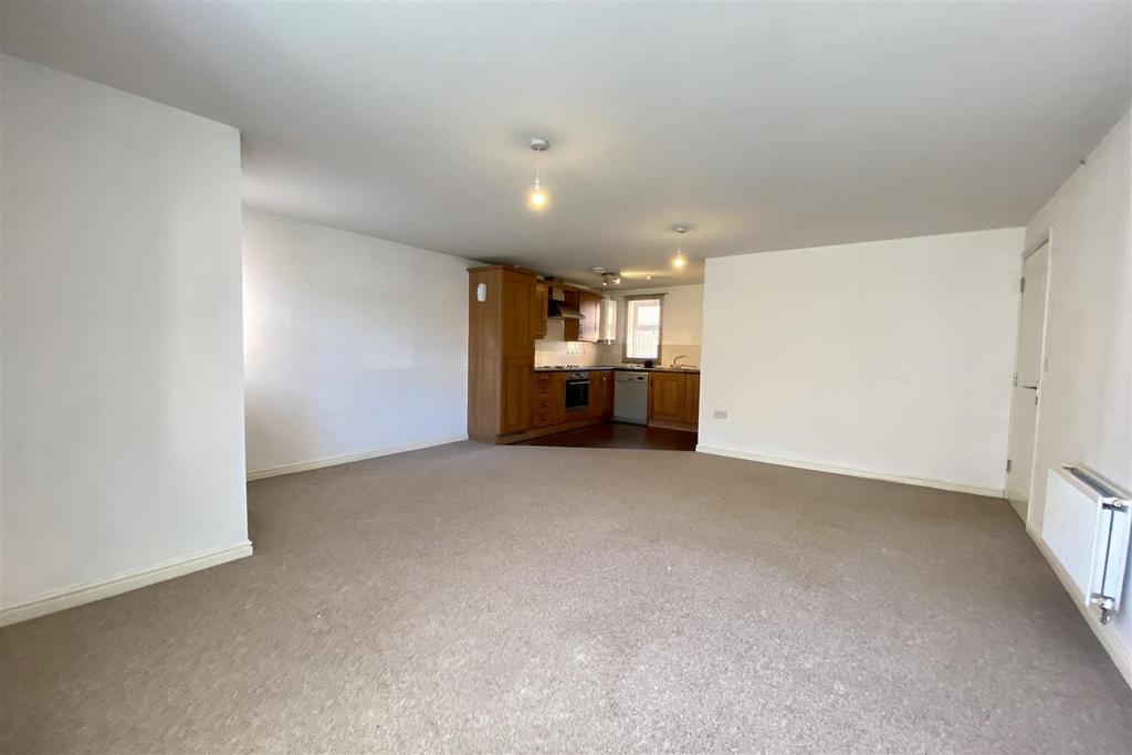 Open plan living room