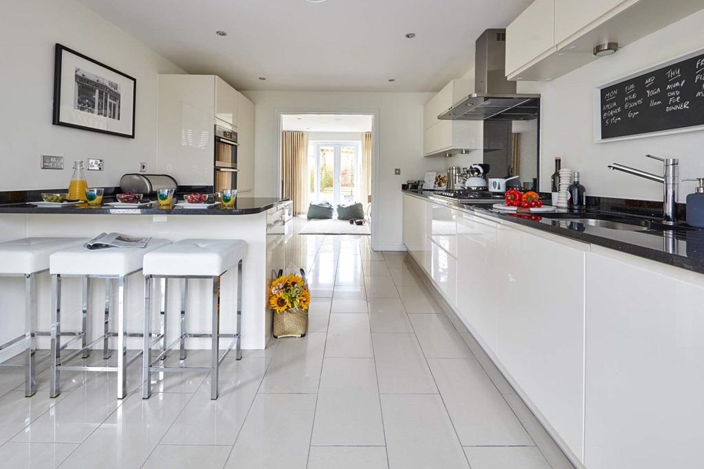 The bright and open layout is perfect for modern living