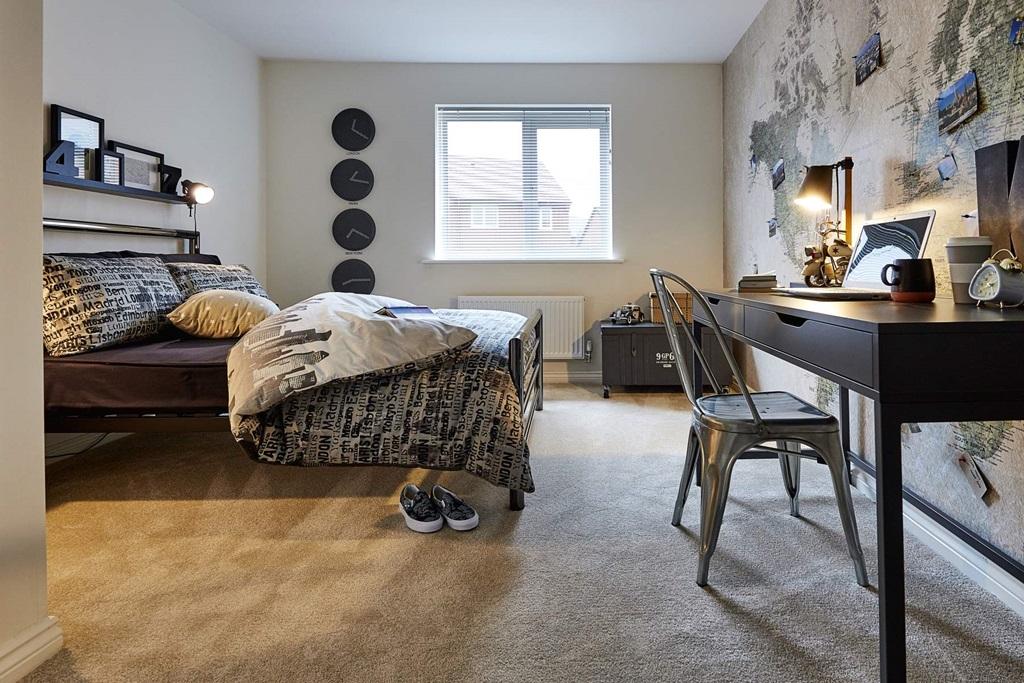With 3 further double bedrooms