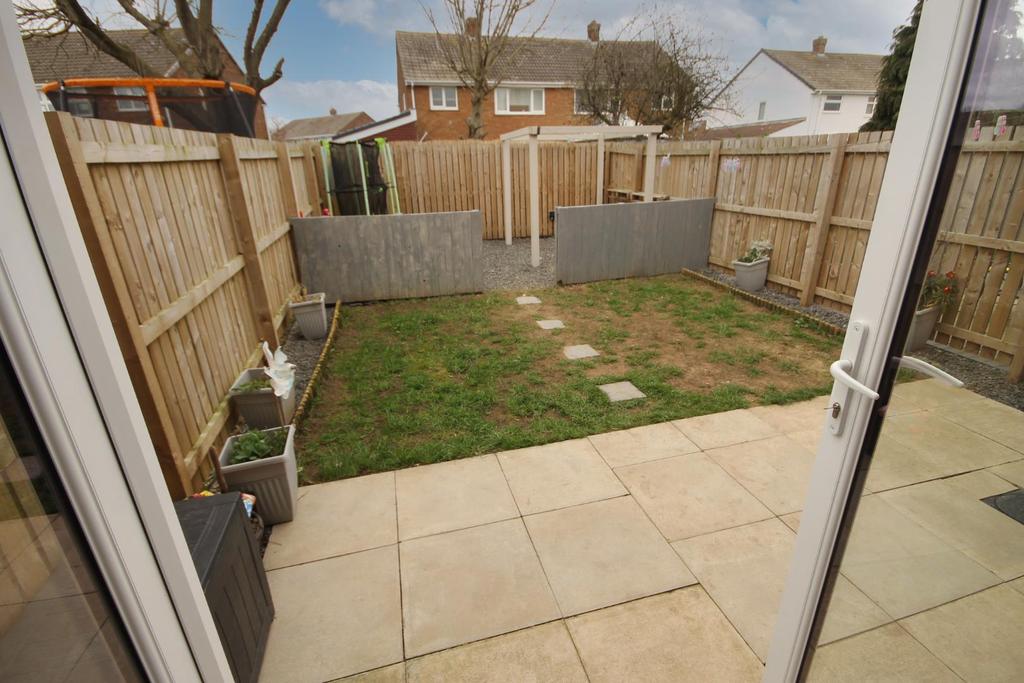 Rear garden