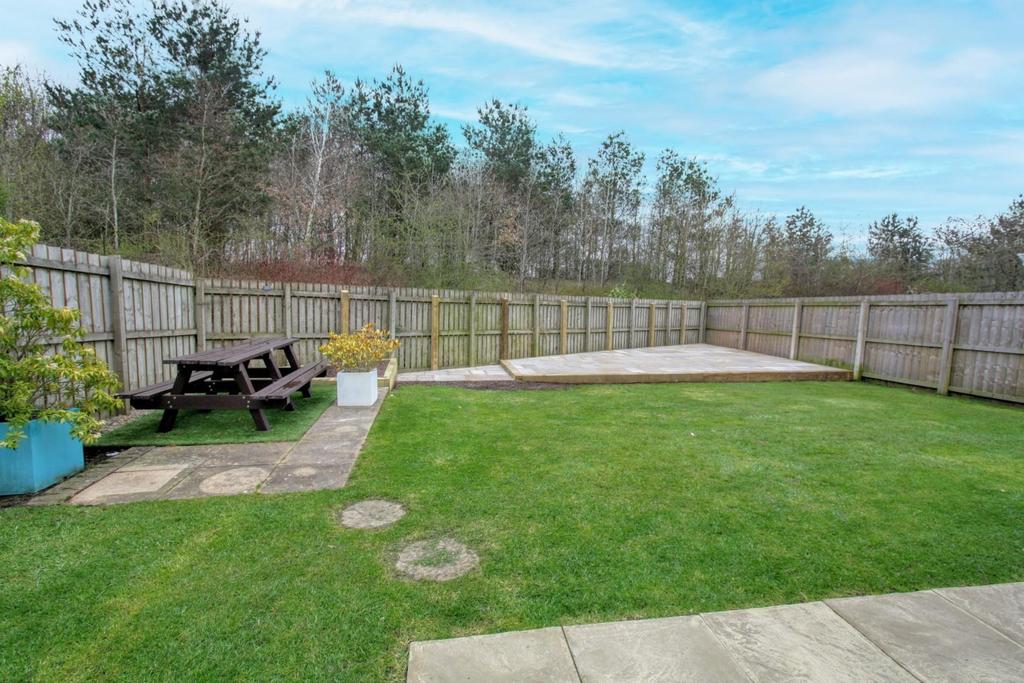 Rear garden