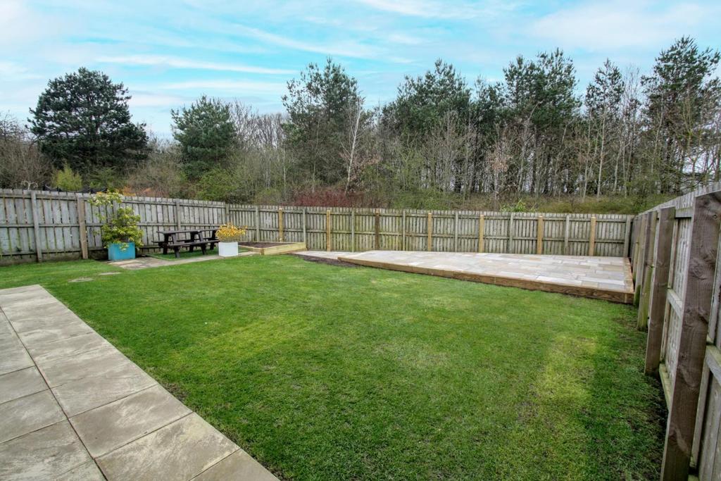 Rear garden