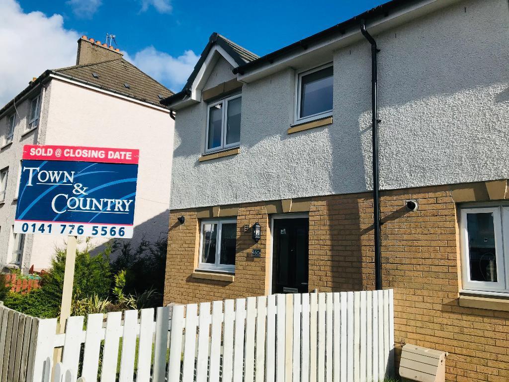Cumbernauld Road, Stepps, G33 6EL 3 bed end of terrace house £179,000