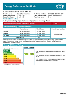 2 bedroom property to rent, Lodysons Close, Orsett Village