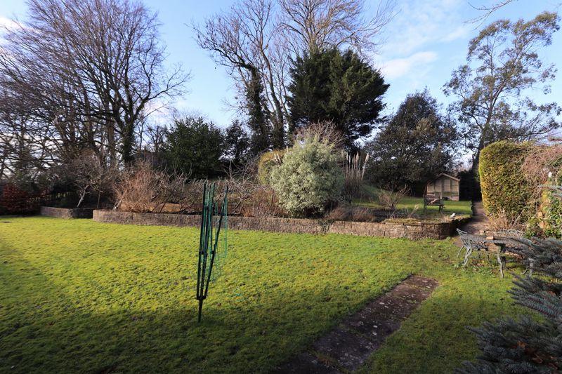 Rear garden
