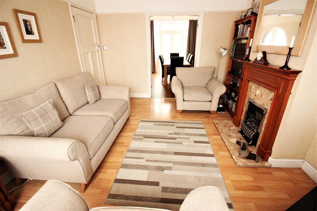 Reverse angle of lounge