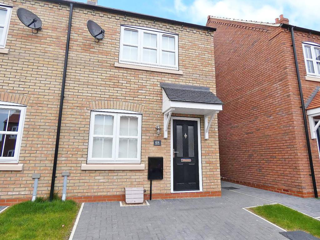 Bob Rainsforth Way, Gainsborough, DN21 2 bed end of terrace house £