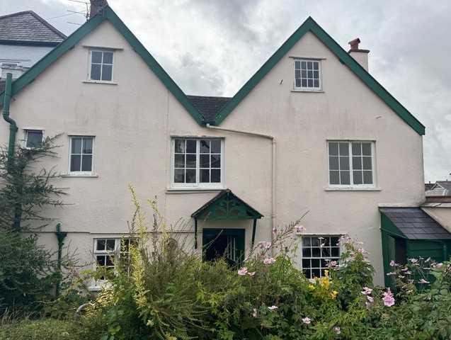 Back of property