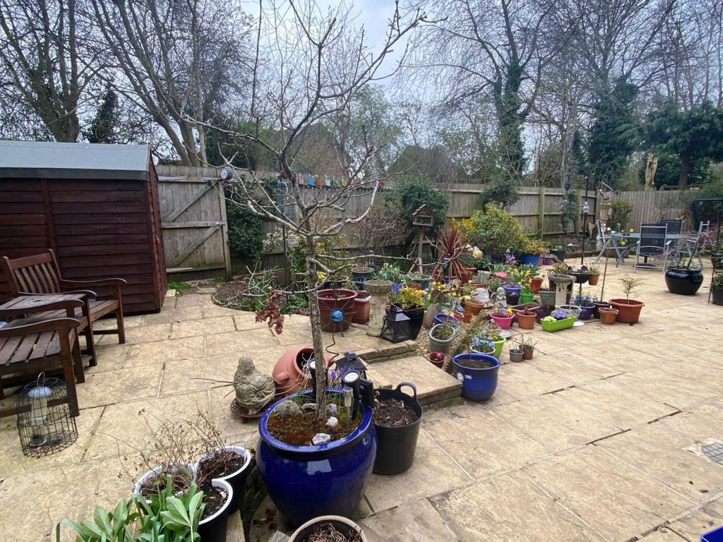 Rear garden