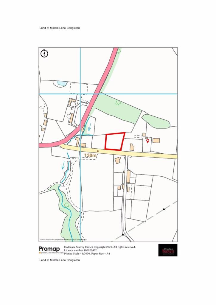 Middle Lane, Congleton Land £40,000
