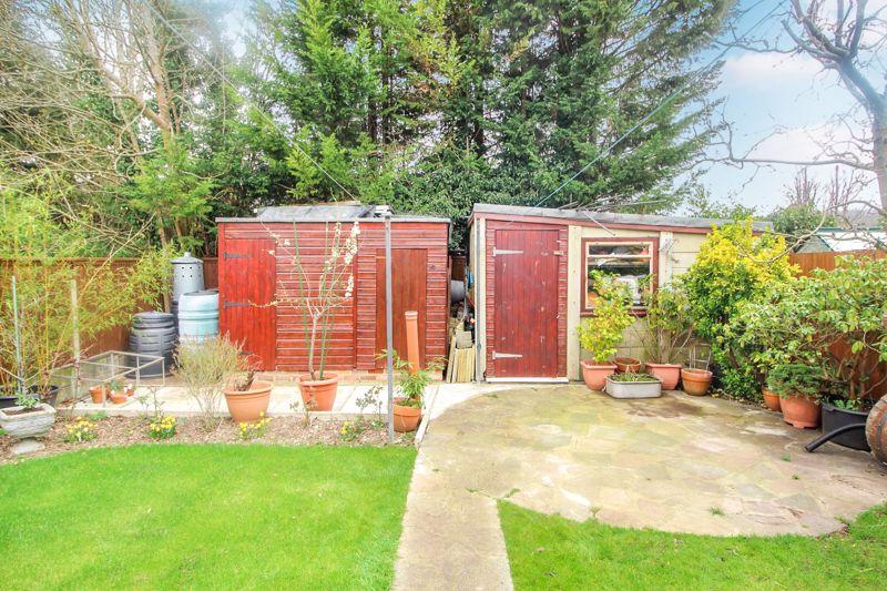 Rear of garden with