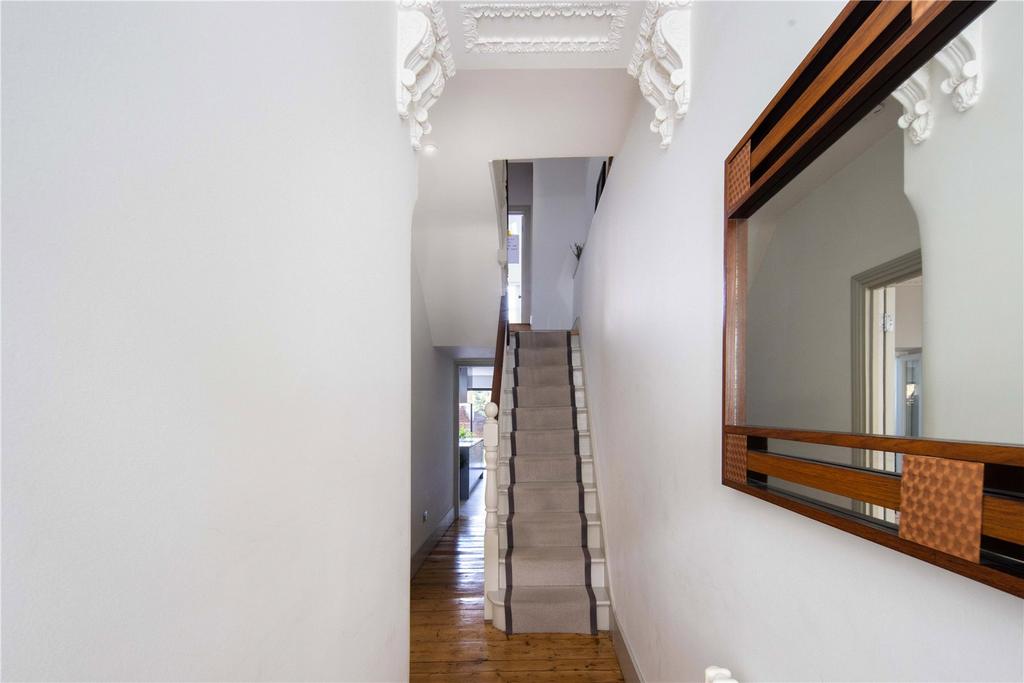 Stairs.