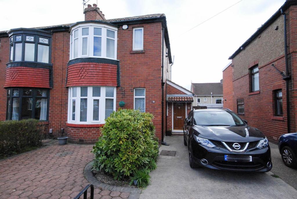 Lambley Crescent, Hebburn 2 bed semidetached house for sale £145,000