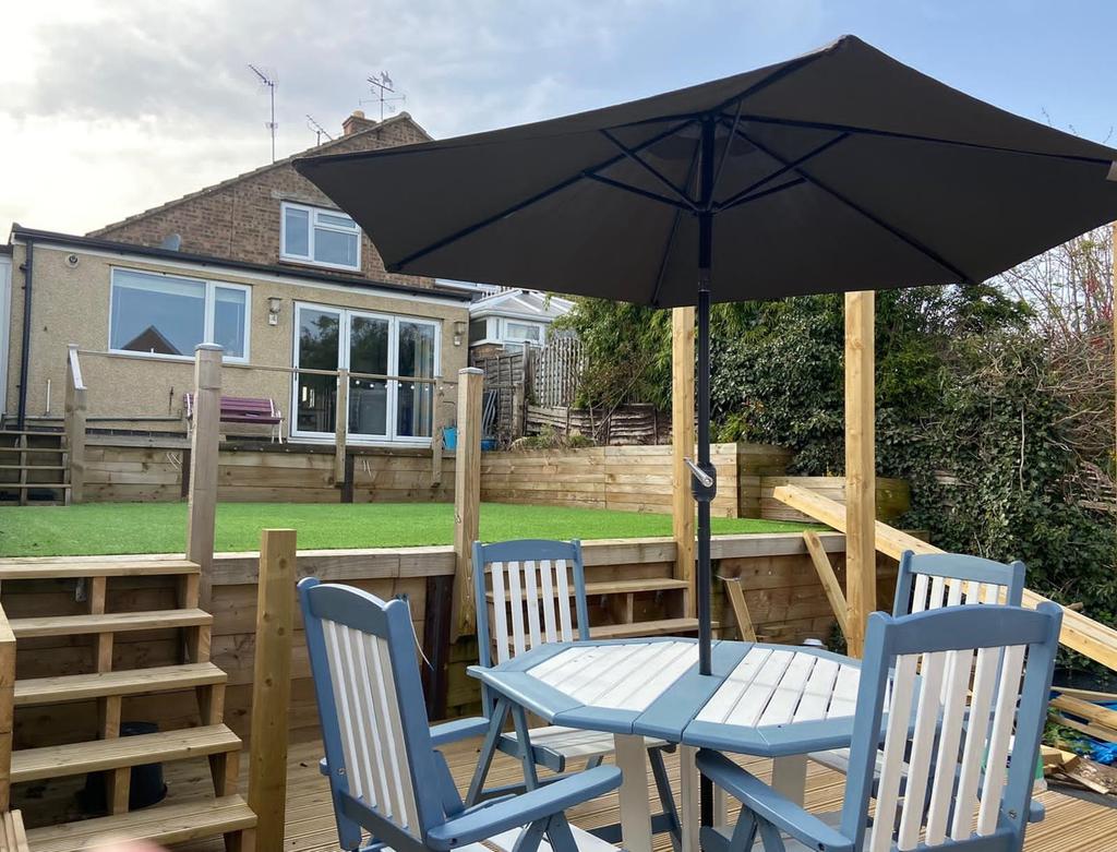 Rear garden