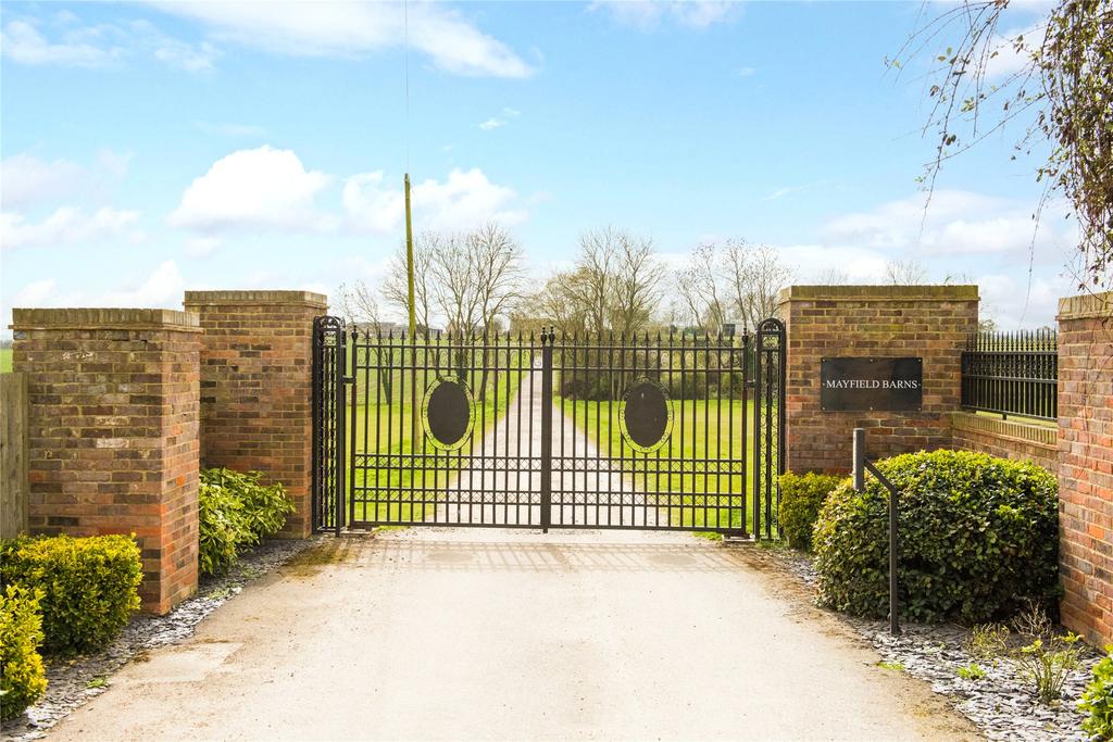 Gated Main Entrance