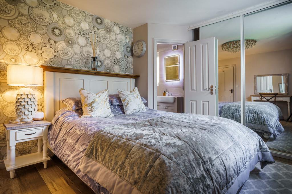 Bedroom 1 with ensuite shower room