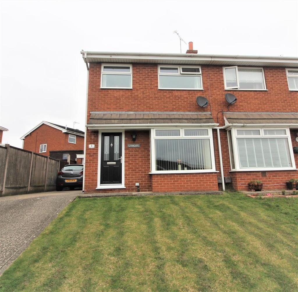 Mile Barn Road, Wrexham 3 bed semidetached house £185,000
