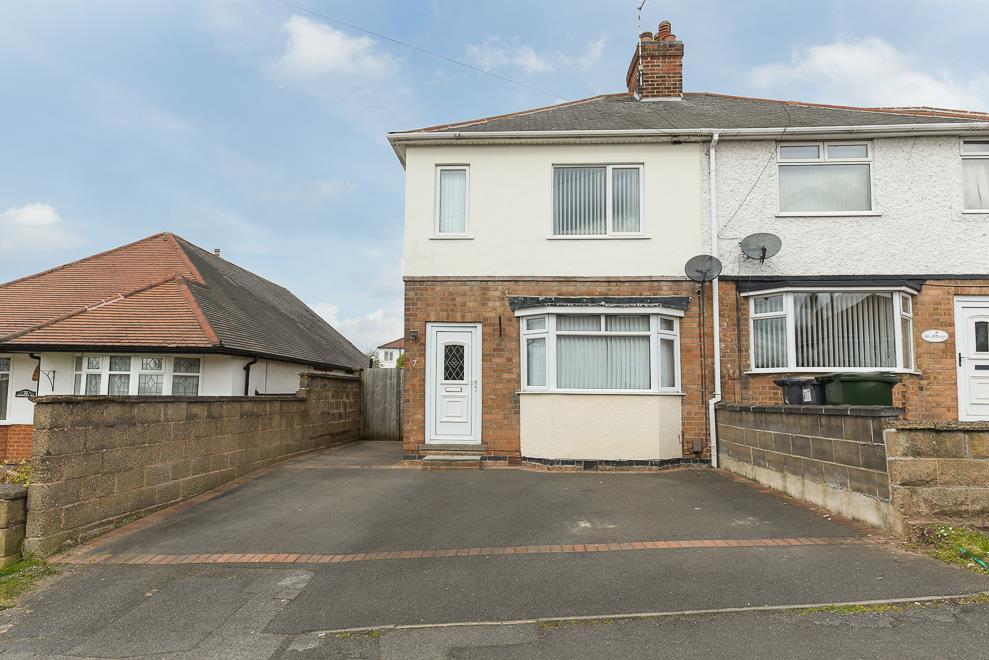 Cromford Avenue, Carlton, Nottingham 3 bed semidetached house for sale