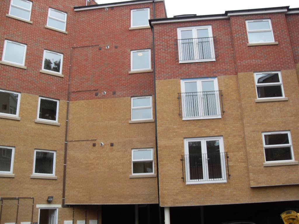 Rear of building