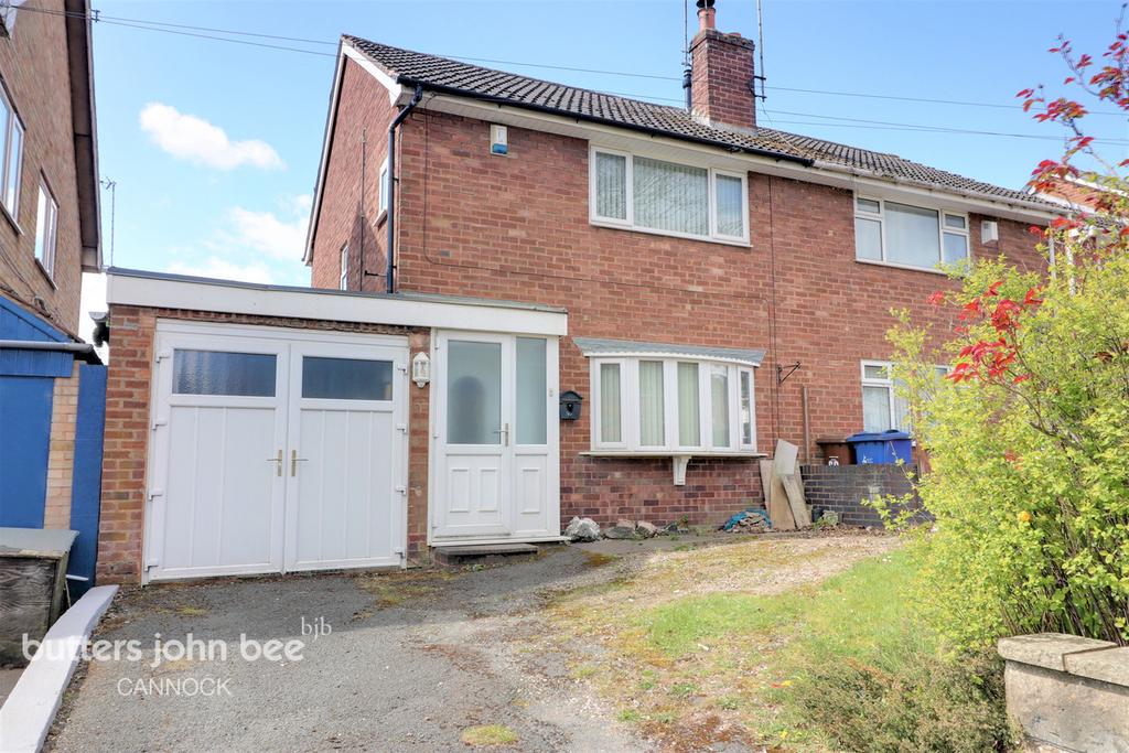 Stafford Lane, Cannock 3 bed semidetached house £190,000