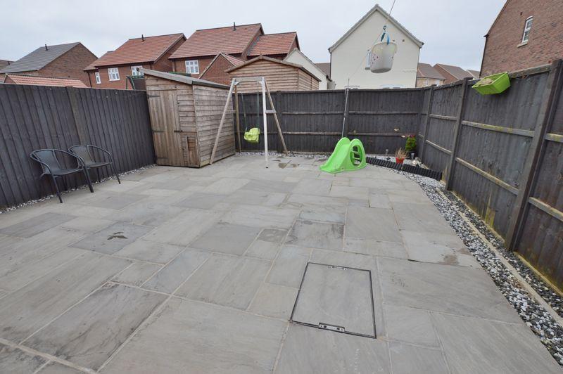 Rear garden