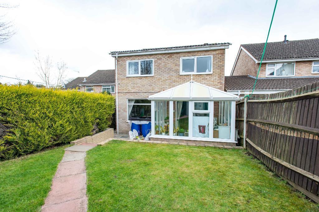 Rear of property