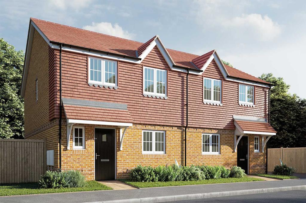 Plot 160, The Elmslie at Berengrave Gardens, Berengrave Lane, Rainham, Kent ME8 3 bed semi