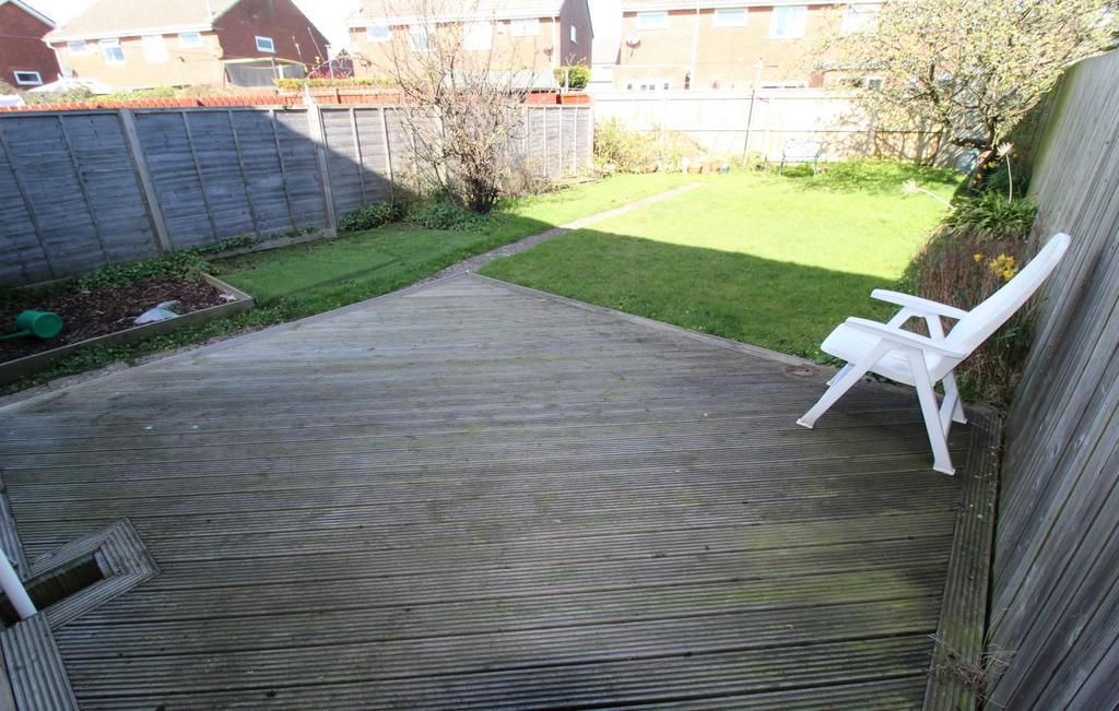 Rear garden