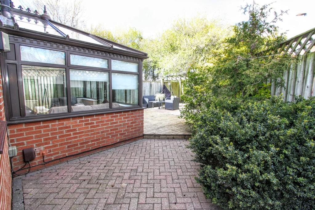 Rear garden