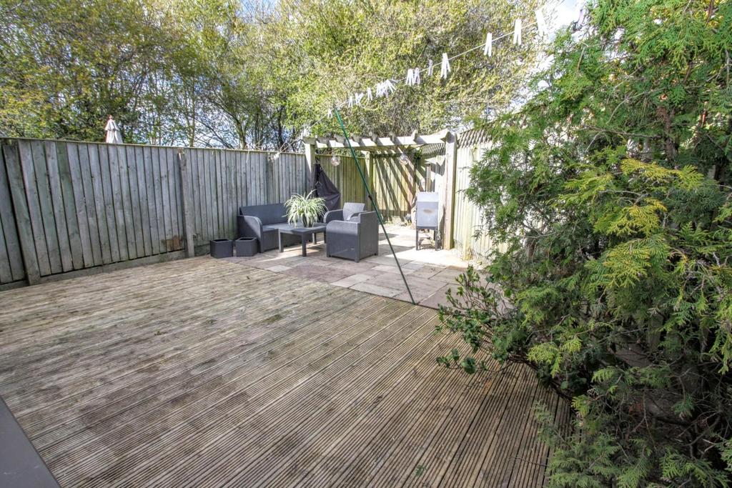 Rear garden