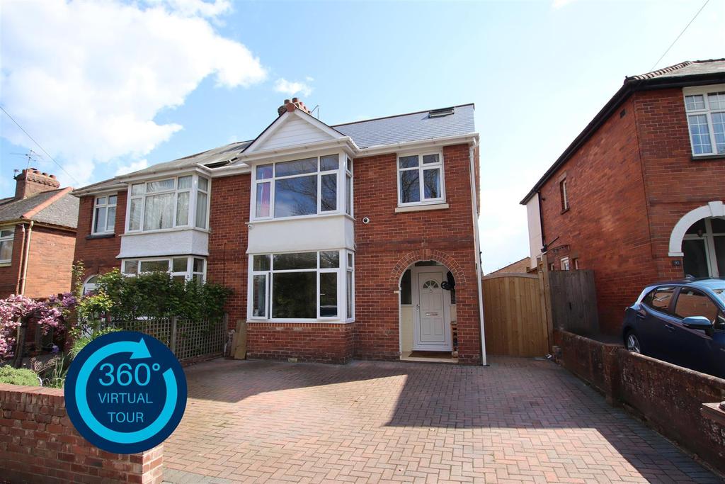 Hamlin Lane, Heavitree, Exeter 4 bed semidetached house £425,000
