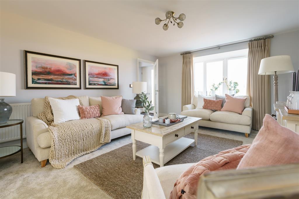 A blank canvas living room to make all yours