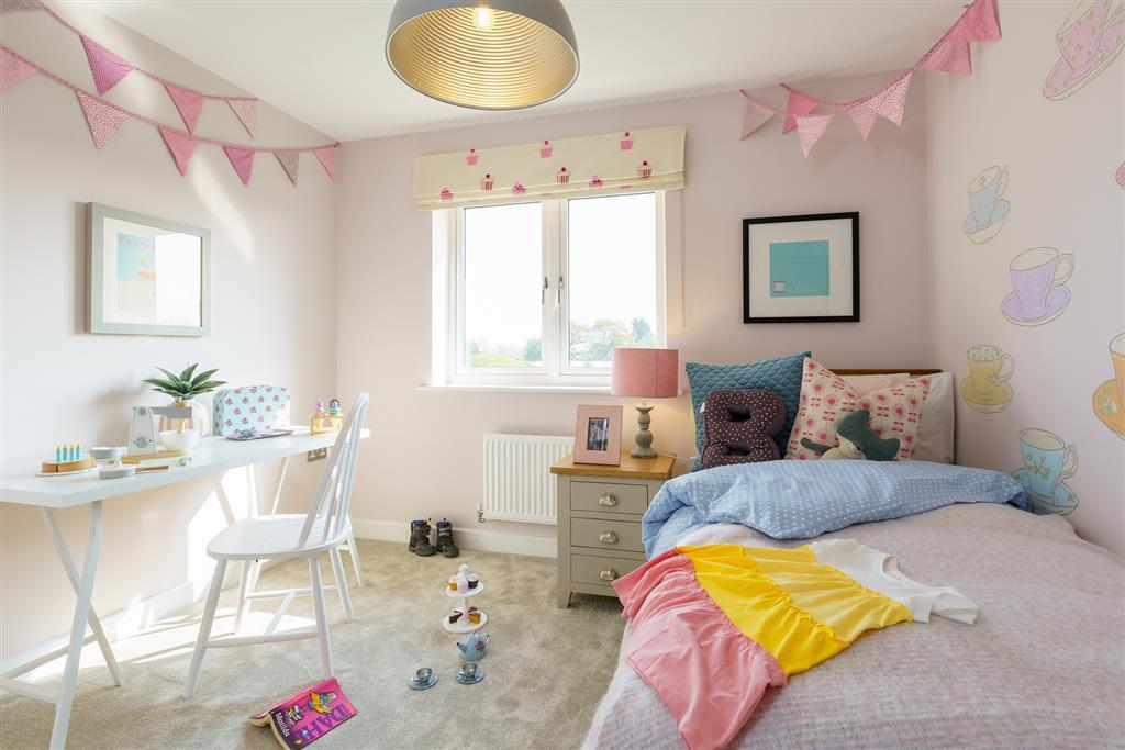 Bedroom 4 could alternatively be used as a study