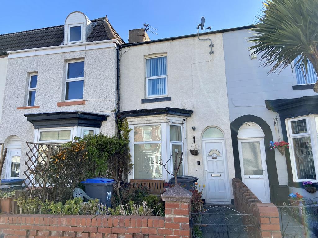 High Street Blackpool 2 bed terraced house for sale £75,000